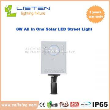 8W/12W Integrated Solar LED Street Light CE RoHS IP65 Approved photo-2