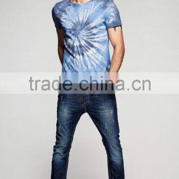 Men Tie Dye T-shirt ,cotton T-shirt, Summer Shirt,customized photo-5