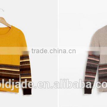 Latest Sweater Designs for Girls 100% Cashmere Wool Womens Sweater photo-4