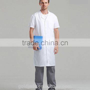 White Medical Coats Labcoat Medical Scrubs Doctor Uniform Nurse Clothing photo-3