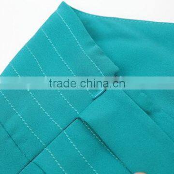 100% Polyester Wholesales Women Summer Elasticated Waist Women Pants photo-4