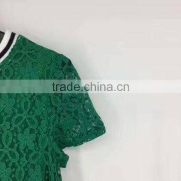 Yiwu Leftover Stock Latest Design Ladies Lace Dress photo-2