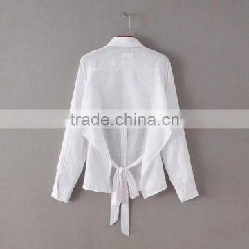 MAXNEGIO Elongated t Shirt Top Tee White T-shirts With Deep Neck Top photo-5