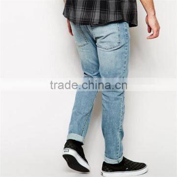 Hot Sale New Style Men Damaged Jeans photo-2