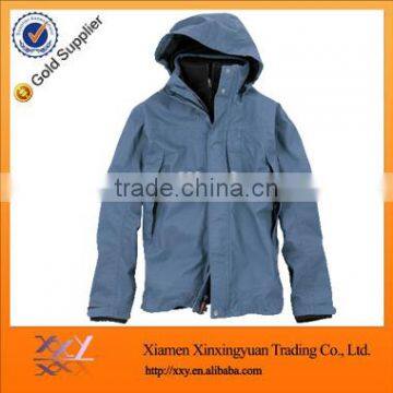 2014 winter mens hooded waterproof jacket for outdoor wear