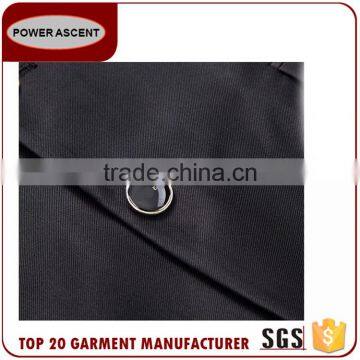 New Design Satin Trim Formal Business Black Men'S Fashion Suit Jacket photo-5