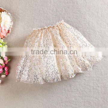 Valentines Day Gift Special Design Girls Cotton Sequins Skirt 2PCS Boutique Dresses photo-5
