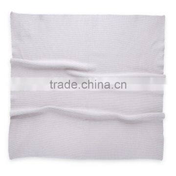 Grey Organic Cotton Baby Blanket With Crochet Little Bear photo-3