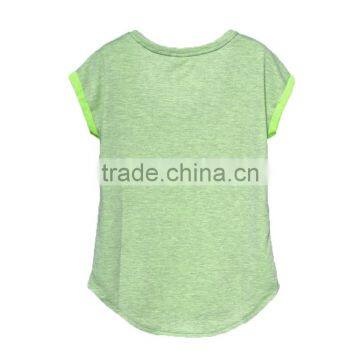 Ladies Cheap Print Tshirt100%bamboo Fiber Tshirt Cheap Wholesale Tshirts photo-2