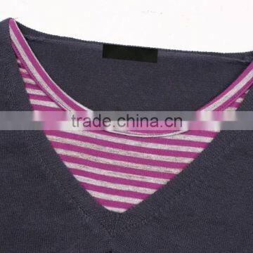 New Fashion Design Rhinestone Crewneck Sweater photo-2