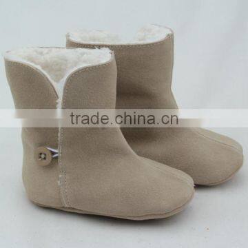 Wholesale baby Leather Boots Winter Boots