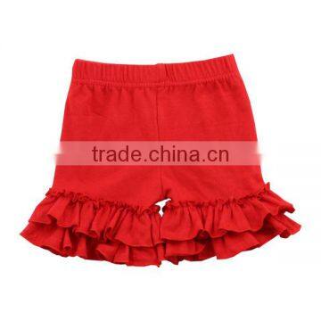 2017 bulk sale Baby cotton frocks designs cotton wholesale icing pants icing shorts red shorts