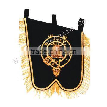 Hand Embroidered Military band banners,Highland Uniforms & Accessories