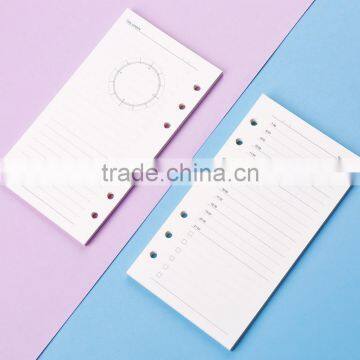48K Customizable Internal Page of Planner Monthly/weekly /daily/ Planner ,6 Holes Inide Papers photo-3
