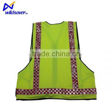 Flashing LED Lighted Reflective Safety Vest photo-4