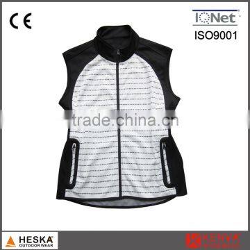 High Quality Cheap Tailored Wholesale Sport Vest Outdoor Knitted Softshell Vest photo-4
