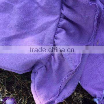 2016 New Baby Girl Purple White Dot Set Outfits With Matching Necklace and Headband Set photo-2