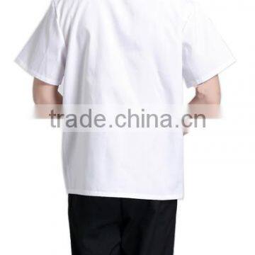 China Manufacturer Direct Wholesale Short Sleeve Cotton Chef Uniform photo-2
