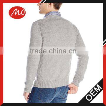 Men's Basic Style Roll Neck Cashmere Sweater photo-5