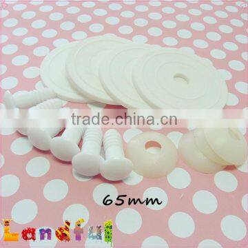 65mm Plastic Doll Joints Doll Parts Toy Body Craft Bear Joints