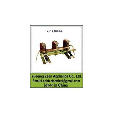 HV electric earthing switch from china supplier,JN15-12/24/40.5 Indoor HV Earthing Switch,earthing switch rated voltage 12kv 24kv 40.5kv,high voltage earthing switch JN15 for VCB switchgear,12KV earth switch,12kV indoor switchgear earth switch