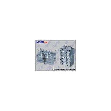 Hot Runner Steel CNC PET Preform Mould 40g 28mm PCO With 8 Cavity