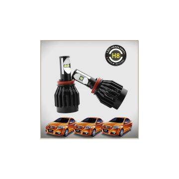 Higher power h11 h8 LED headlight 6000lm