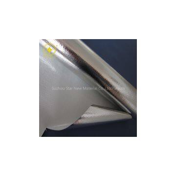High Reflective Aluminum Foil Woven Fabric Radiant Barrier photo-3