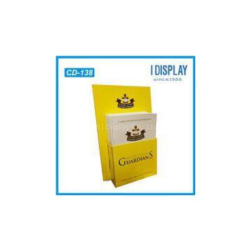 Cardboard Countertop Brochure Displays Holder For Leaflets