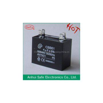 electronic component cbb61 fan capacitor 3.5uf