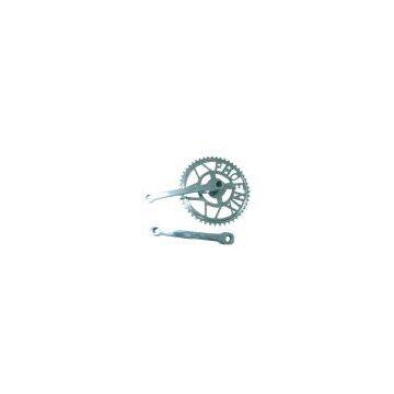 CHAIN WHEEL AND CRANK