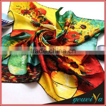 High Quality Silk Digital Printed Kids Shawls