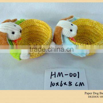 China newest style handmade paper basket