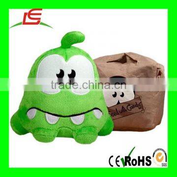 plush gree feed candy Cushions Stuffed toys Two kinds of forms