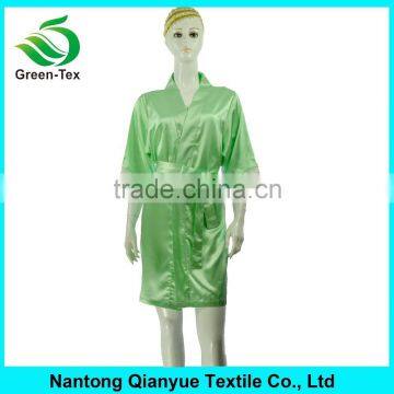 Custom Silk Satin Women Bridal Kimono Lace Robes photo-2