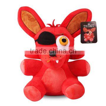 FNAF 4 Freddy Bonnie Chica Foxy Stuffed Plush Doll Toy Five Nights At Freddys M6090101