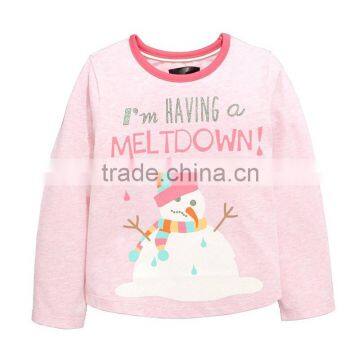 China factory 1-6 years old pink lovely t shirt kids boys