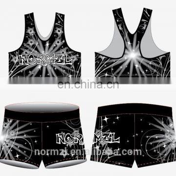 Sublimated custom kids dancewear wear girls fitness clothes