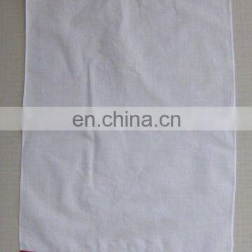 Embroidery linen tea towel