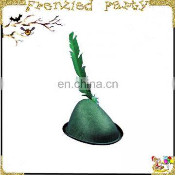 Alpine Hat with Feather Economy hat manufacturer FGH-1002