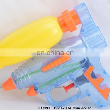 2014 hot sale summer water toys, plastic fashion design gas pressure water gun for kids