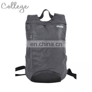 Fluorescent cloth fabric teens black college bags backpack