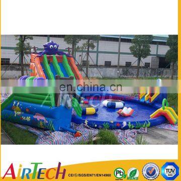 Inflatable water playground for kids