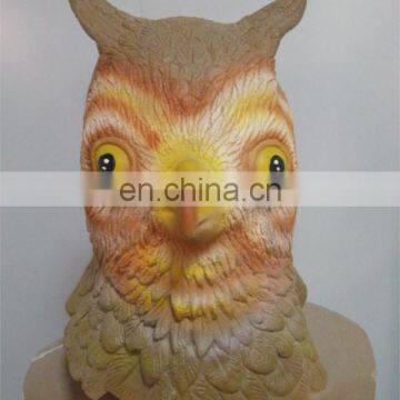 best hotsell full head latex owl mask for Carnival