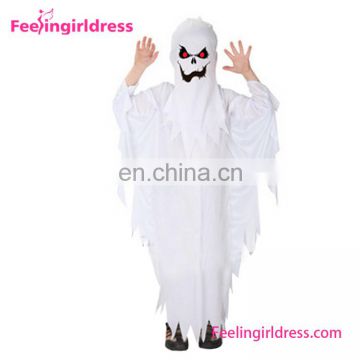 Wholesale White Sawtooth Hem Ghost Children Halloween Costumes