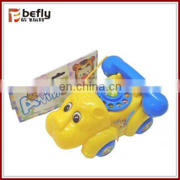 ECO plastic pull line telephone toy