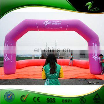 High Quality 0.6MM PVC Advertising Inflatable Airtight Arch With Valve