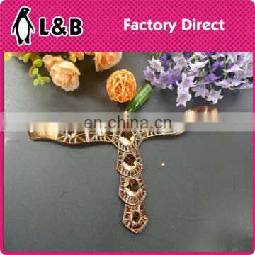 2017 High Quality New Design Wholesale Shoe Accessories PU Ladies Shoes Upper photo-3