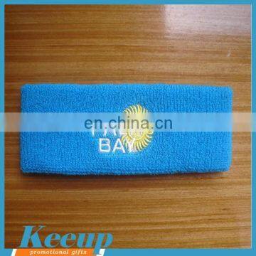 custom printed promotional bulk knitted elastic sports headband