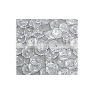 Custom Clear Sewing Resin Garment Plastic Buttons on Shirts photo-4